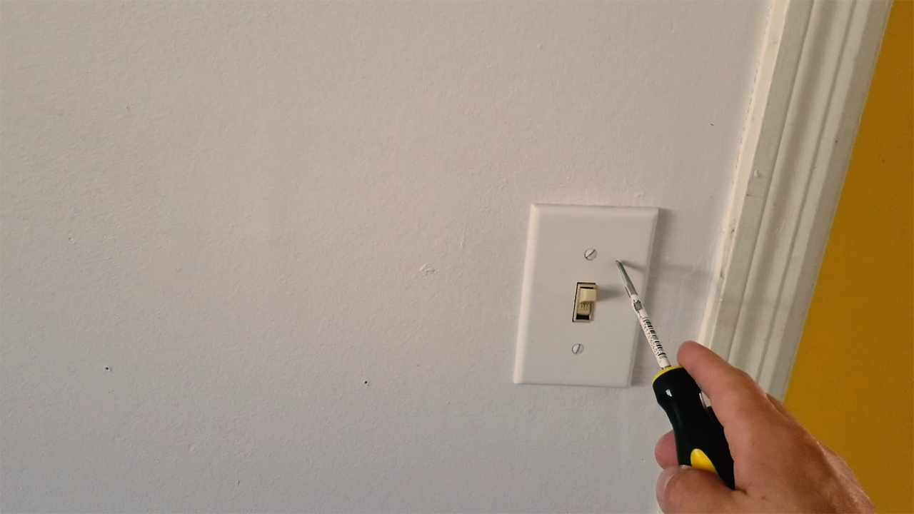 Installing a Light Switch Cover