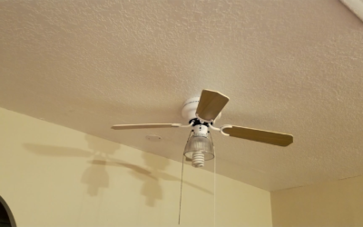 Removing a Fan from the Ceiling at Home