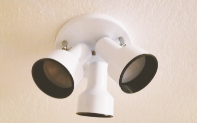 Installing a Flush Mount Ceiling Light at Home